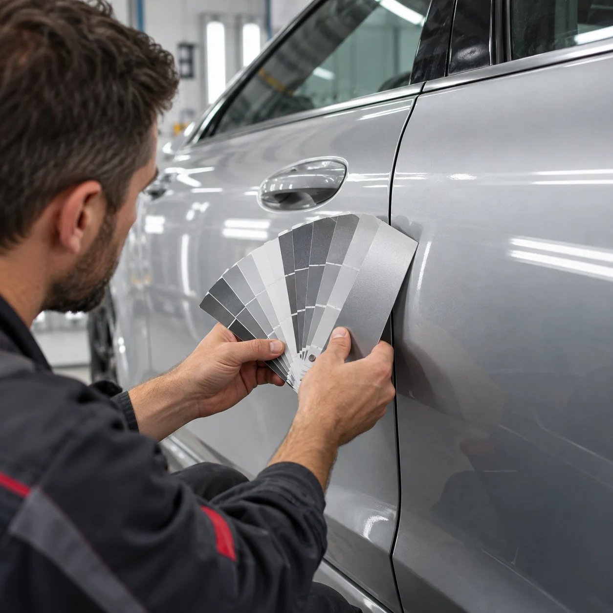 Acabamento e correspondência de tonalidade — Pintura Automotiva