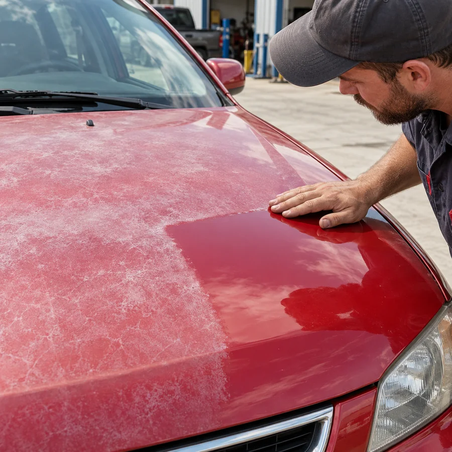 Pintura Automotiva em oficina automotiva
